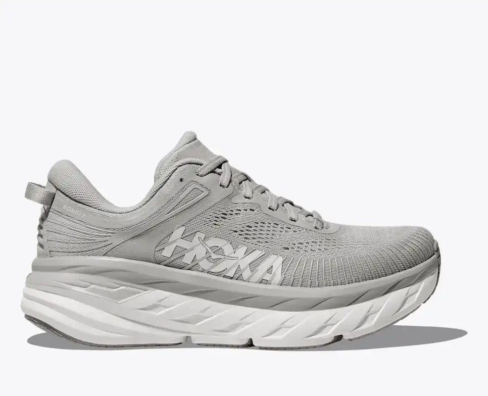 HOKA Bondi 7 Harbor Mist White