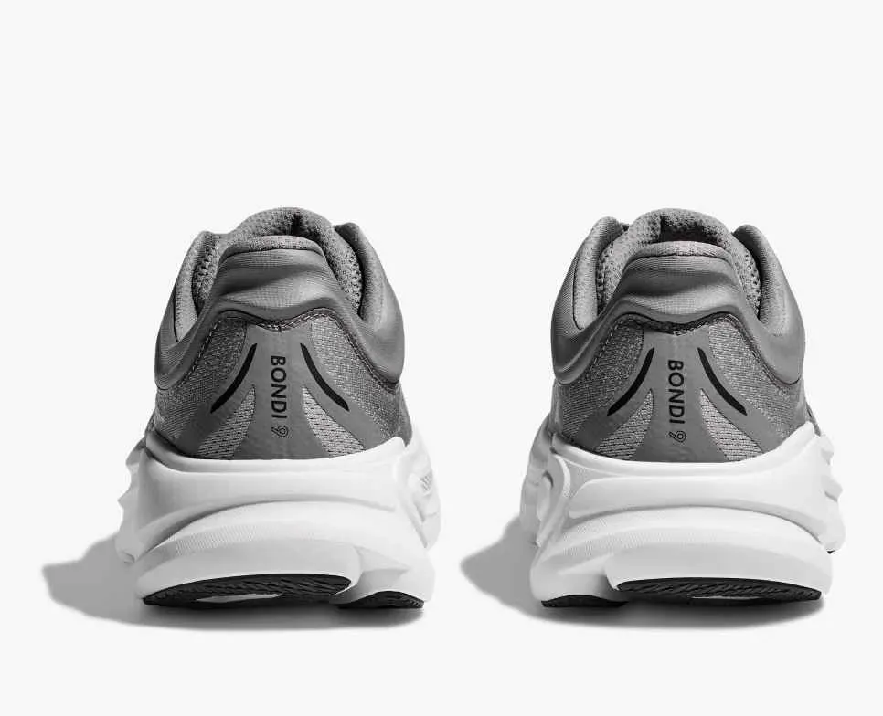 HOKA Bondi 9 Galactic Grey Stellar Grey