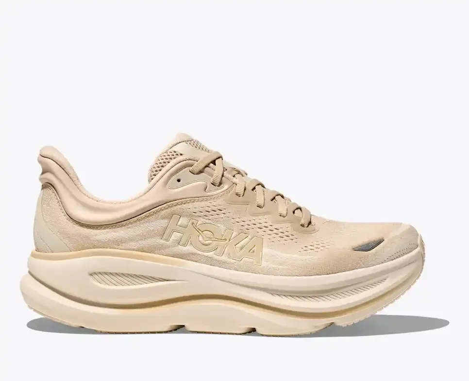 HOKA Bondi 9 Oatmeal Oat Milk
