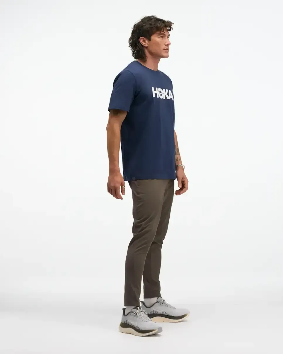 HOKA Core Logo Graphic Tee Varsity Navy