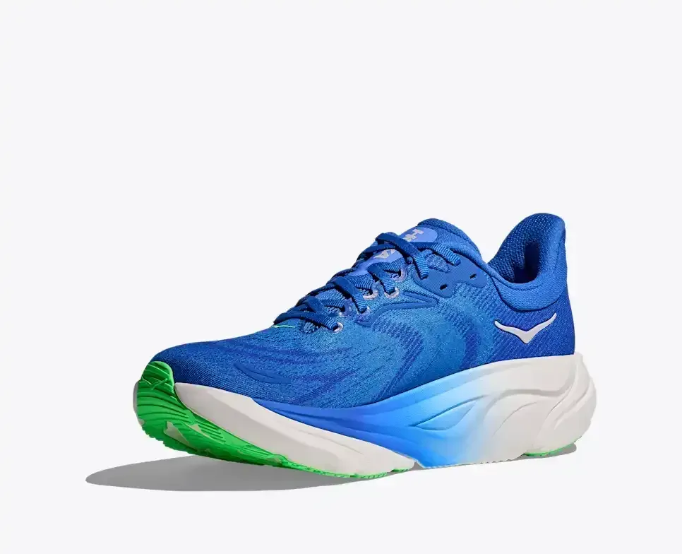 HOKA Arahi 8 Cobalt Blue Neon Green