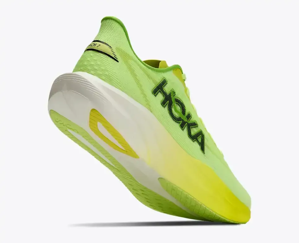 HOKA Mach 7 Neon Yuzu