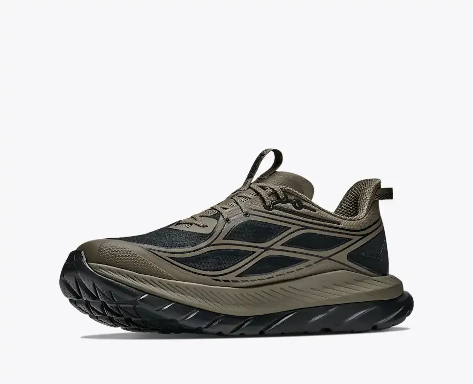 HOKA Mach Remastered Antique Olive Black