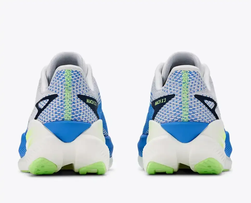 HOKA Mach X 3 Cosmic Grey Virtual Blue