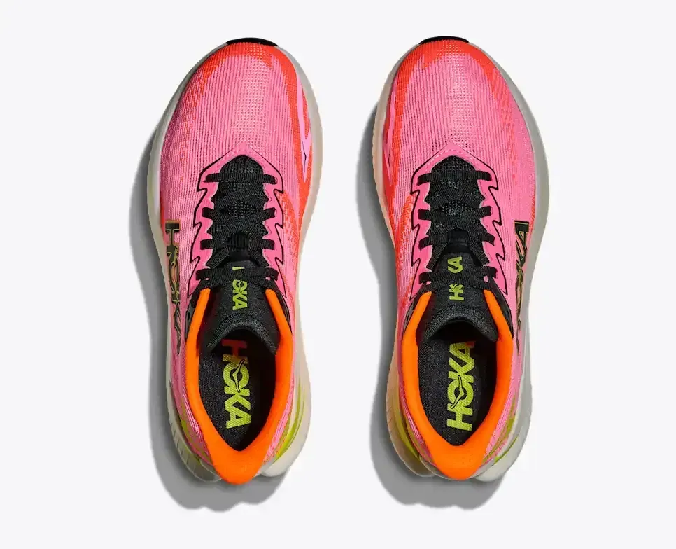 HOKA Mach X 3 Neon Rose Tangerine (Women's)