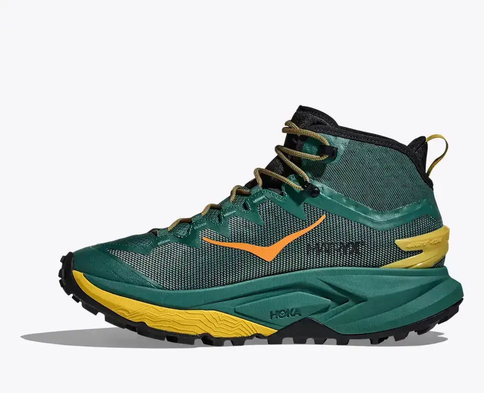 HOKA Mafate Hike Thyme Yellow Gold