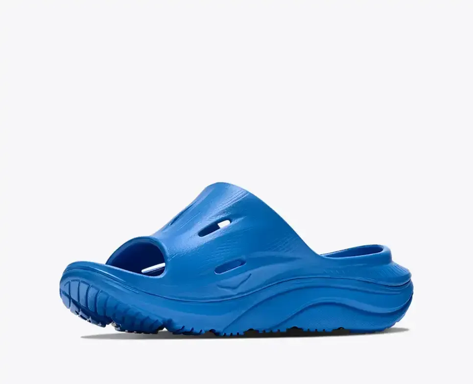 HOKA ORA Recovery Slide 3 Virtual Blue