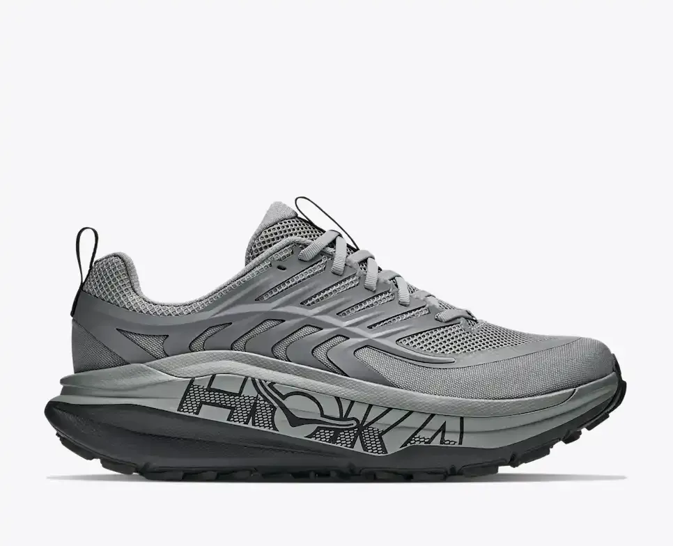 HOKA Stinson 8 Galactic Grey Black